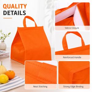 Bolsa Térmica Impermeable de Gran Capacidad para Entrega de Alimentos, Personalizable con Logotipo, Aislada y Resistente, para Catering - Product Image 3