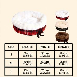 Customized Modern Fashion Plush Doughnut Dog & Cat Bed Durable Orthopedic <b>Sofa</b> Bed for All Seasons - Product Image 4