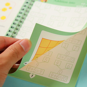 Livre magique Sank Groove pour enfants, ensemble de livres d'écriture réutilisables, livres d'apprentissage éducatifs de calligraphie avec stylo - Product Image 2