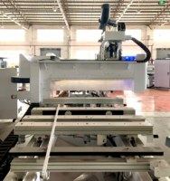 Centre d'usinage à perçage cinq faces, machine CNC de haute précision pour le travail du bois, broche 6000-24000 tr/min, production MDF 0,05 mm