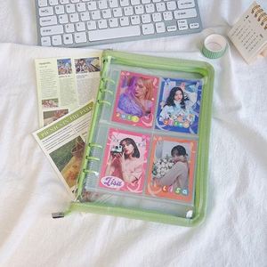 Decorative Floral Binder Clear Pvc Zippered Refill <b>Planner</b> Notebook Zipper Pouch for <b>Journal</b> & Diary - Product Image 6