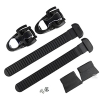 Kit complet de 10 cm et 12 cm : Sangles à boucle, vis de montage, facile à installer pour patins à roues alignées (Hebilla Correa Tornillos Patines En Lnea)