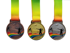 Medallas Deportivas Personalizables al por Mayor de Aleación de Zinc Esmaltadas con Cinta Impresa UV y Souvenir Metálico para Diseñar Tu Propio Logotipo - Product Image 3