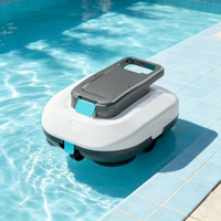 Nettoyeur de piscine robotisé intelligent sans fil, auto-chargeant, à charge rapide, pour l'élimination des feuilles et de la saleté des piscines résidentielles