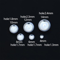 Perles Miracle 4 6 8 10mm Ronde Couleurs Assorties Perles Bubblegum Illusion Laser Réfléchissant Acrylique Perles Espacées pour la Fabrication de Bijoux