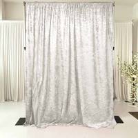 Rideaux de scène de luxe en velours pour mariage, rideaux de fond, rideaux décoratifs pour la décoration de fête de mariage