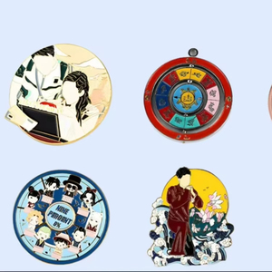 Tùy chỉnh kim loại Huy hiệu pin biểu tượng tùy chỉnh đặc biệt BROOCH Pin Maker cứng men ve áo Pin - Product Image 1