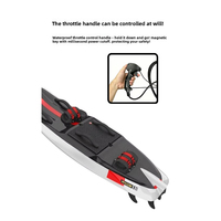 Planche à jet électrique GOYOJO légère en fibre de carbone, planche de surf motorisée durable pour la navigation en haute mer avec garantie de 2 ans