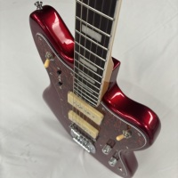 Custom RED Jazz Master Stringed Instrument Solid Body Roasted Maple Neck Rosewood Fretboard Electric Guitar
