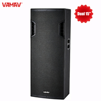 VAMAV Bocinas N215 Activo Altavoz De Rango Completo 15 Pulgadas Alta Potencia De Madera 800W Profesional DJ Sonido Sistema