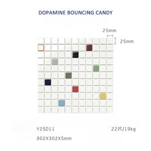 Mosaïque de carreaux en porcelaine à texture de pierre de qualité supérieure, style moderne minimaliste pour hall d'exposition, comptoir d'accueil - Product Image 6