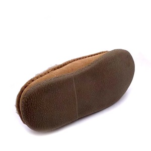 Pantofole Invernali di Lusso da <span class=keywords><strong>Uomo</strong></span> in Pelliccia d'Agnello e <span class=keywords><strong>Pelle</strong></span> Scamosciata di Alta Qualità con Fodera in Vera <span class=keywords><strong>Pelle</strong></span> - Product Image 3