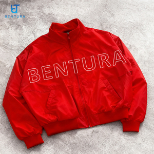BENTURA <span class=keywords><strong>Tuta</strong></span> Sportiva Personalizzata con Logo Ricamato 3D, <span class=keywords><strong>Giacca</strong></span> Antivento e Pantaloni Larghi in 100% Nylon per <span class=keywords><strong>Uomo</strong></span> - Product Image 6
