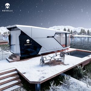 Ruimtecapsule <span class=keywords><strong>2026</strong></span> Luxe Draagbare Zonne-energie Prefab Gemoduleerde Kamers Containerhuis Klein Hotel Badkamer Woning - Product Image 1