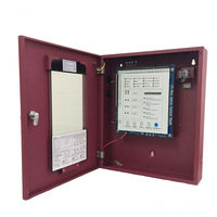 Système d'alarme incendie conventionnel en gros, 2/4 fils, 16 zones, panneau de commande avec affichage LED, CA 220V, alimentation programmable pour capteurs rouges