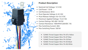 Module de relais miniature <span class=keywords><strong>12V</strong></span>/24V avec SPDT <span class=keywords><strong>Bosh</strong></span> 5 broches relais automobile 5 broches 220V prise 24V pour relais 5 broches - Product Image 5