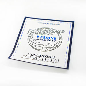 Nhà Máy Cung Cấp Tùy Chỉnh Thương Hiệu Phụ Kiện May Mặc Polyester Vải May Mặc Dệt Tag Cổ Nhãn Cho T-Shirt Độ Nét Cao Satin - Product Image 3