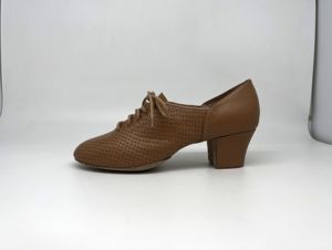 Zapatos de Baile Bachata para Mujer con Parte Superior e Interior de Cuero Genuino - Product Image 2
