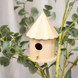 Nichoir en bois pour oiseaux, boîte pour azurés, style protection contre les prédateurs - Product Image 2
