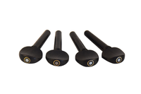 High End Stringed Instrument Accessories Violin Part Violin Ebony Wood Tuning Peg Set Made in China