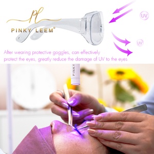 Pinky leem Uv Glasses UV400 <b>Eye</b> <b>protection</b> Goggles for UV Lash Extension Eyewear LED Light Glasses - Product Image 2