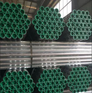 Customized high quality colorful plastic coated steel pipe hot dip plastic coated steel pipe for water and fire