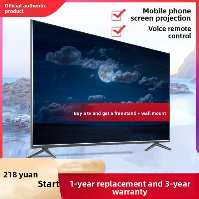 Wholesale Customized 32-inch 43-inch 50inch 75inch 85inch 110inch LED TV Full HD 1080p IPS Panel Network WiFi Smart TV