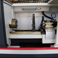 Torno CNC CK6140, Torno CNC Automático de 750 mm, Torno Pequeño para Torneado