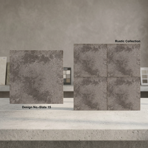 Carreaux de porcelaine émaillée numériques 16x16 pouces pour parking de voitures et de vélos, 12 mm, sol extérieur robuste, haute qualité - Product Image 2