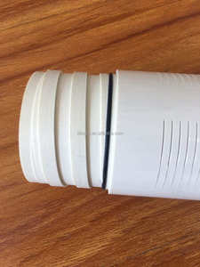 Foro aperto taglio cucitura <span class=keywords><strong>pvc</strong></span> tubo di infiltrazione di <span class=keywords><strong>acqua</strong></span> e tubo permeabile di perforazione pozzo filtraggio tubo ben perforato - Product Image 6