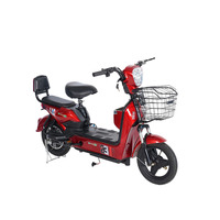 Scooter électrique léger - Vélo électrique 2 places avec panier avant pour les trajets urbains quotidiens sur de courtes distances Fabriqué en Chine