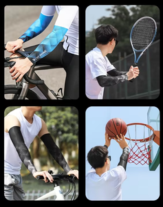 تخصيص up50 + سلس تبريد الجليد الأكمام الرياضية في الهواء الطلق أزياء ركوب الدراجات واقية للجنسين - Product Image 6