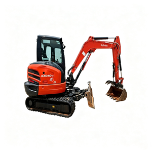 รถขุดขนาดเล็กมือสองยอดนิยม KUBOTA kx040 จากญี่ปุ่น เหมาะสำหรับครอบครัว รถขุดตีนตะขาบขนาดเล็กมือสอง KUBOTA 40 - Product Image 1