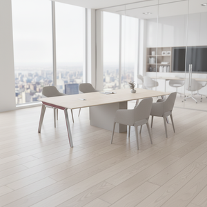 Muebles de Oficina Modernos de Alta Calidad, Mesa de <span class=keywords><strong>Conferencia</strong></span> de Oficina de Tablero de Partículas, Adecuada para Edificios de Oficinas - Product Image 1