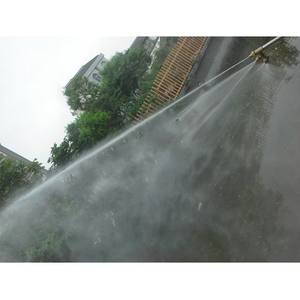 ปืนฉีดน้ำแรงดันสูง 3 หัวฉีด ทำจากทองแดงแท้ ฉีดพ่นระยะไกล พื้นที่กว้าง รูปทรงพัดลม สำหรับการเกษตร - Product Image 5