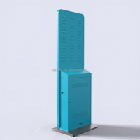 Torre de Alquiler de Baterías Portátiles de Alta Resistencia de 32 Unidades, Gabinete de Carga Rápida para Teléfonos, AC100-240V, 4G/OTA, Opción de Pantalla Publicitaria