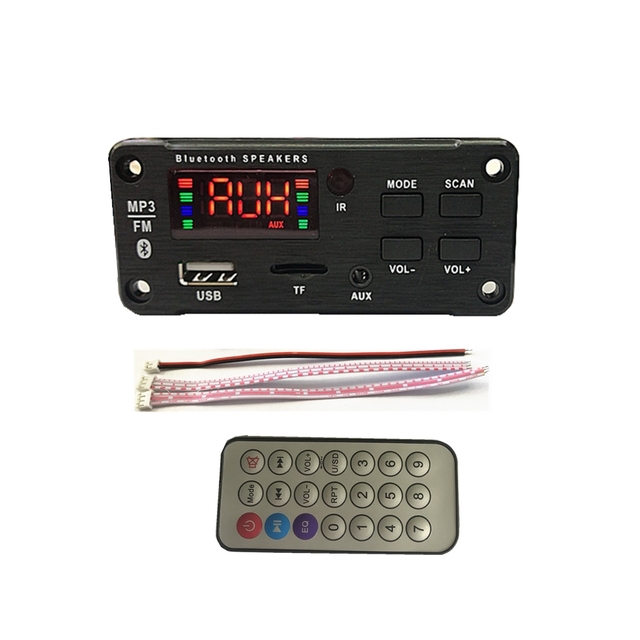 JK6893 Bluetooth Speaker Circuit Mp3 Module, MP3 Player PCBA Circuit Decoder Board