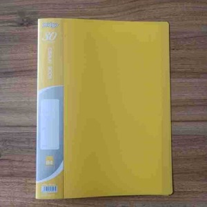 Folder sisipan buku daun longgar tebal tahan air bahan PP dokumen kantor ujian siswa kertas penyimpanan arsip Data - Product Image 4