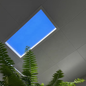 Lámpara de <span class=keywords><strong>Techo</strong></span> LED Skylight, Hierro+Aluminio, Simulación de Luz Solar Inteligente Moderna, Control Tuya, Ahorro de Energía, Residencial y Comercial - Product Image 6