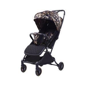 เฮเป่ารถเข็นเด็กแบบพับได้ น้ำหนักเบา พกพาสะดวก ดูดซับแรงกระแทก รับน้ำหนักได้ 15 กก. ล้อ EVA สี่ล้อ สีทอง สีเงิน - Product Image 5