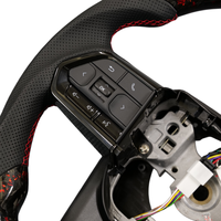 Volant en carbone forgé personnalisé de haute qualité, adapté aux Toyota LC300 LC200 LC79 LC76 Camry XV70 Highlander RAV4 Hilux