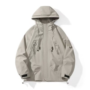 Wholesale Windbreaker Made Spandex/Polyester. Printed Fashion Design. Windproof Water-resistant Water-repellent Anti-static