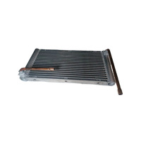 Plaque de refroidissement liquide microcanalée personnalisée avec noyau en tube plat multicanal en alliage d'aluminium pour systèmes de refroidissement de batteries