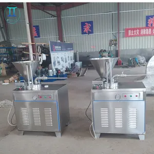 high speed vacuum sausage ham filling machine/vacuum quantitative sausage stuffer/vacuum filler for sausage