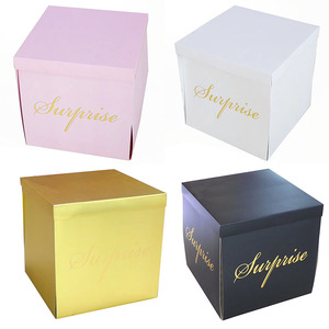 Venta directa de fábrica sorpresa caja de regalo de Día de San Valentín globos Feliz cumpleaños decoración - Product Image 4