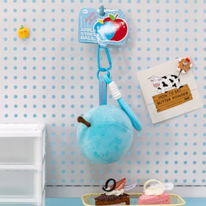 Porte-clés Pomme en Peluche Mignonne Anti-stress, Pendentif Souple et Moelleux, Breloque de Sac Portable, Cadeau de Bureau - Product Image 5