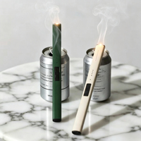 Briquet sans flamme MRVI rechargeable à double arc coupe-vent pour la maison et les voyages