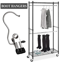 WIN WIN — bottes de chapeau en acier brillant, mini cintres à clips, usine