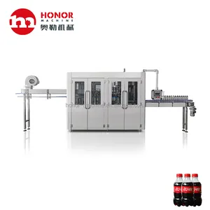 Automatic 9000~12000bph Carbonated Soda Water Cola Soft Drinks Filling Machine Production Line