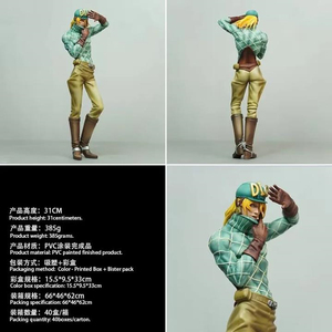 โมเดลจิ๋ว 31 ซม. โจโจ้ ดิโอ แบรนโด ท่าทางยืน ฟิกเกอร์การ์ตูน วัสดุ PVC ของเล่นสะสม ของขวัญ - Product Image 6